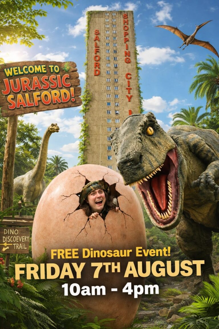 Jurassic Salford – Free Family Dinosaur Event